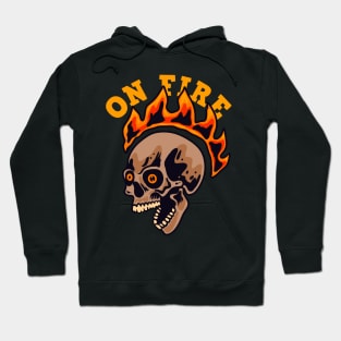 On fire Hoodie